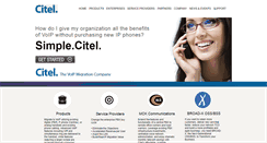 Desktop Screenshot of citel.com